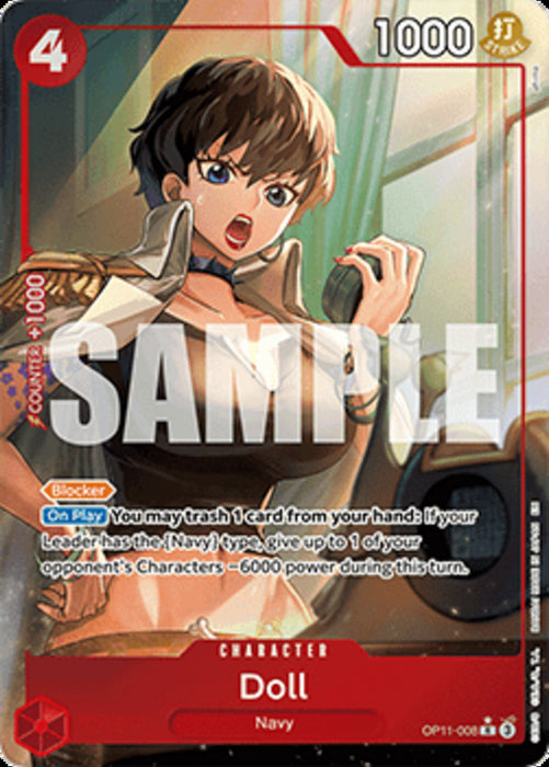Doll (OP11-008) (V.2) OP11 Alternate Art Englisch