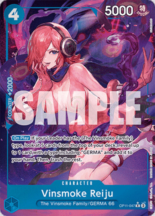Vinsmoke Reiju (OP11-047) (V.2) OP11 Alternate Art Englisch