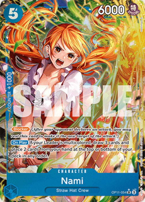Nami (OP11-054) (V.2) OP11 Alternate Art Englisch