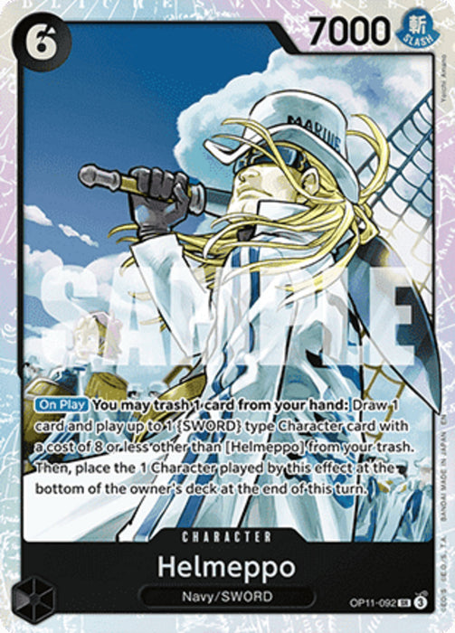Helmeppo (OP11-092) (V.1) OP11 Super Rare Englisch