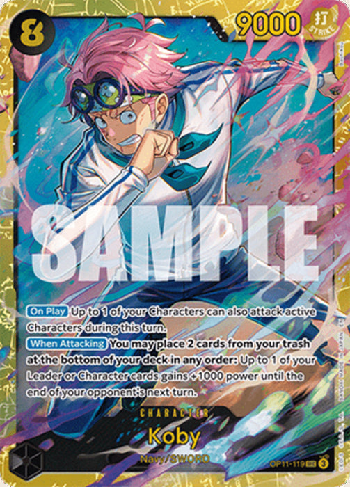 Koby (OP11-119) (V.1) OP11 Secret Rare Englisch
