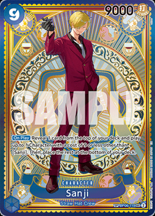 Sanji (OP06-119) OP11 Special Rare Englisch