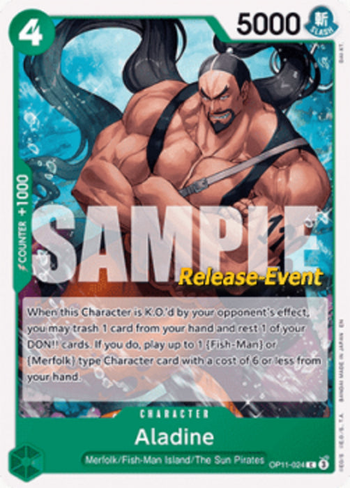Aladine (OP11-024) OP11P Common Englisch