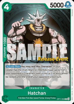 Hatchan (OP11-034) OP11P Common Englisch