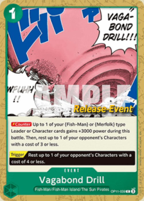 Vagabond Drill (OP11-039) OP11P Common Englisch
