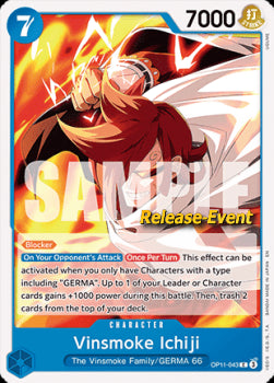 Vinsmoke Ichiji (OP11-043) OP11P Common Englisch