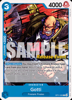 Gotti (OP11-050) OP11P Common Englisch