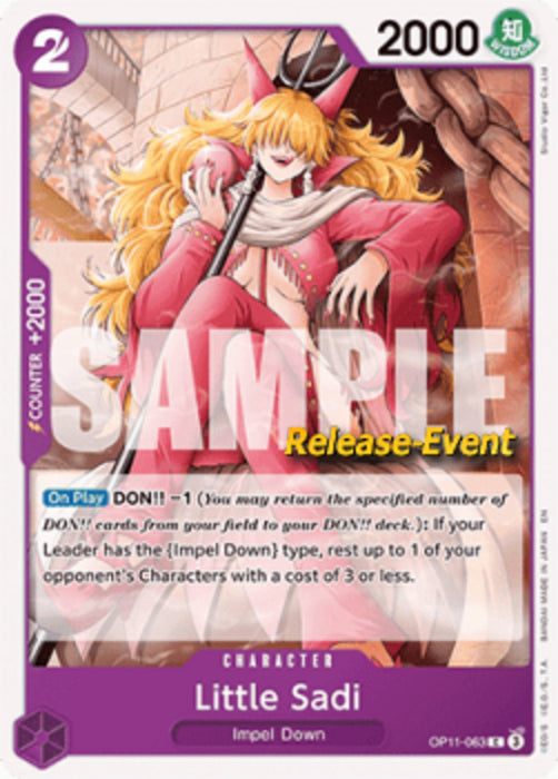 Little Sadi (OP11-063) OP11P Common Englisch