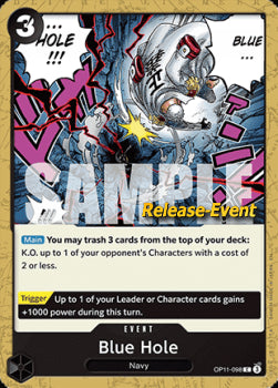 Blue Hole (OP11-098) OP11P Common Englisch