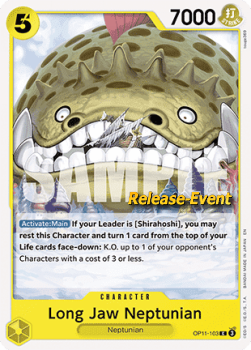 Long-Jaw Neptunian (OP11-103) OP11P Common Englisch