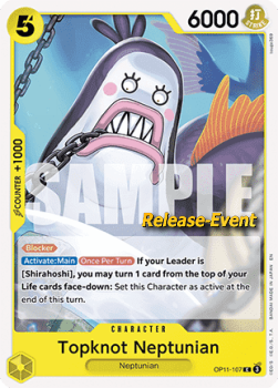 Topknot Neptunian (OP11-107) OP11P Common Englisch