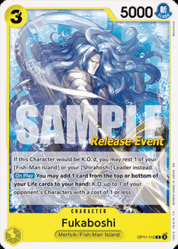 Fukaboshi (OP11-110) OP11P Common Englisch