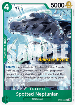 Spotted Neptunian (OP11-036) OP11P Uncommon Englisch