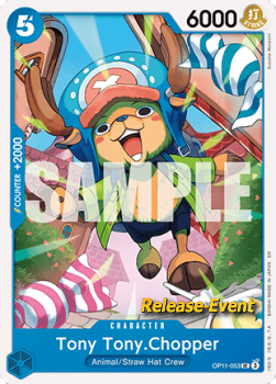 Tony Tony.Chopper (OP11-053) OP11P Uncommon Englisch