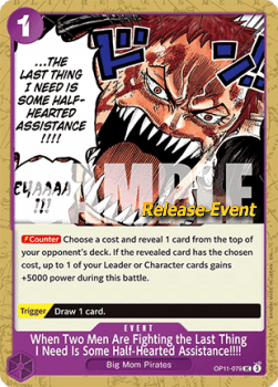 When Two Men Are Fighting the Last Thing I Need Is Some Half-Hearted Assistance!!!! (OP11-079) OP11P Uncommon Englisch