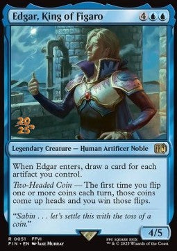 Edgar, König von Figaro PFIN-51 Rare Deutsch