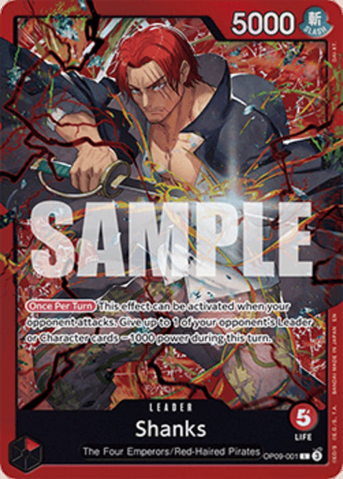 Shanks (OP09-001) ST-23 Leader Englisch