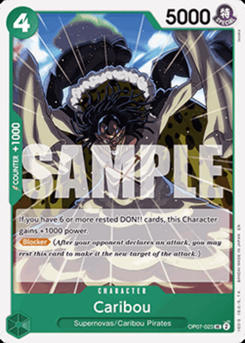 Caribou (OP07-023) ST-24 Uncommon Englisch