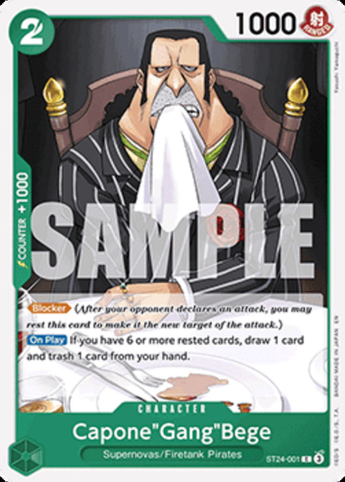 Capone"Gang"Bege (ST24-001) ST-24 Common Englisch