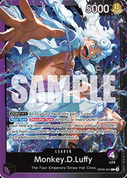 Monkey.D.Luffy (OP09-061) ST-26 Leader Englisch