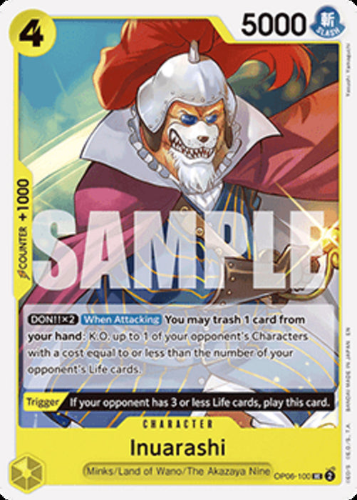 Inuarashi (OP06-100) ST-28 Uncommon Englisch
