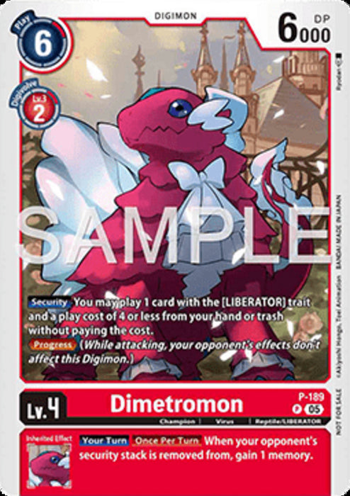Dimetromon (P-189) P Promo Englisch