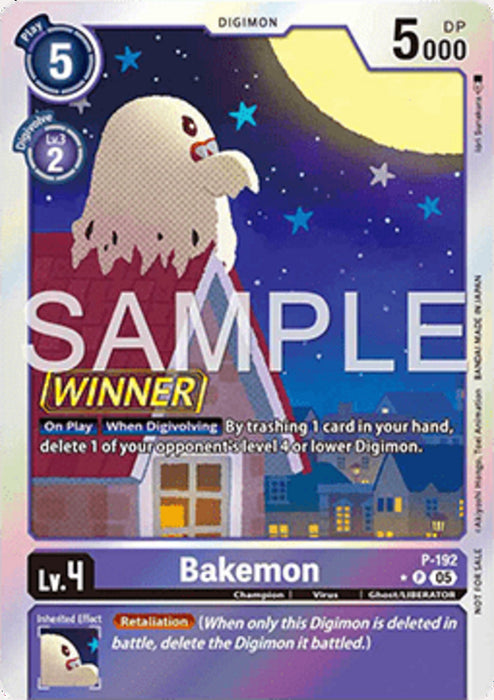 Bakemon (P-192) OTPE Alternative Art Englisch