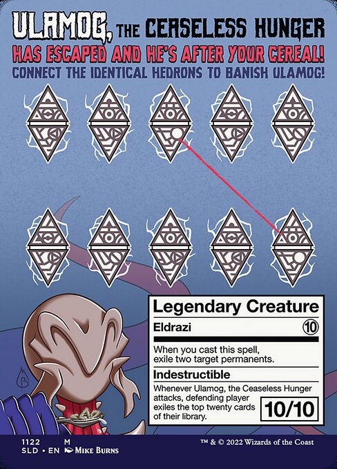 Ulamog, the Ceaseless Hunger // Ulamog, the Ceaseless Hunger - Back Face