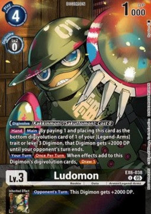 Ludomon (EX6-038) EX-09 Alternative Art Englisch