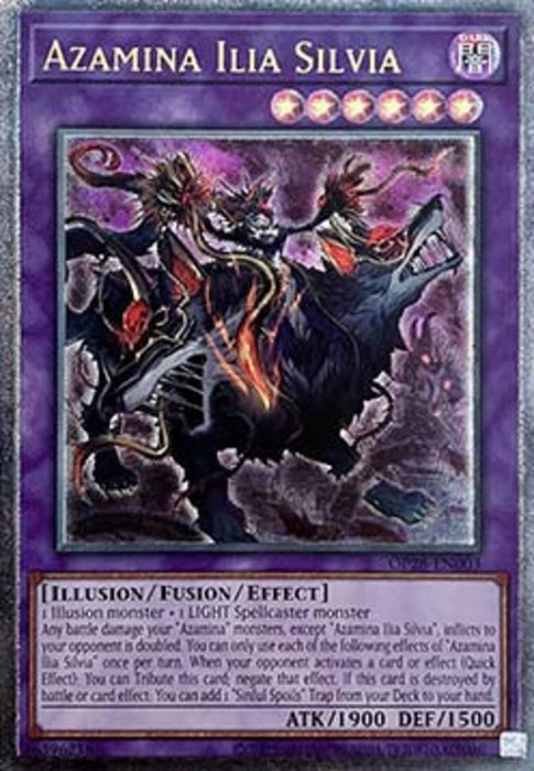 Azamina Ilia Silvia OP28-DE003 Ultimate Rare Deutsch