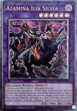Azamina Ilia Silvia OP28-EN003 Ultimate Rare Englisch