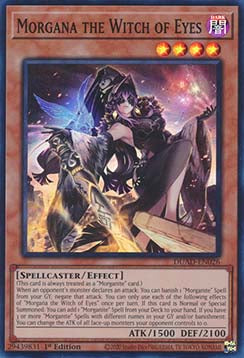 Morgana the Witch of Eyes DUAD-EN026 Super Rare Englisch