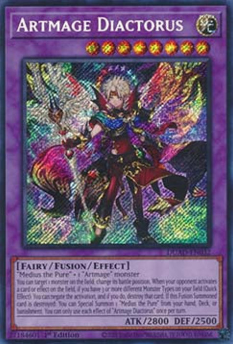Artmage Diactorus (V.1) DUAD-EN032 Secret Rare Englisch