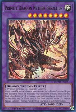 Primite Dragon Nether Berzeulius (V.1) DUAD-EN035 Ultra Rare Englisch