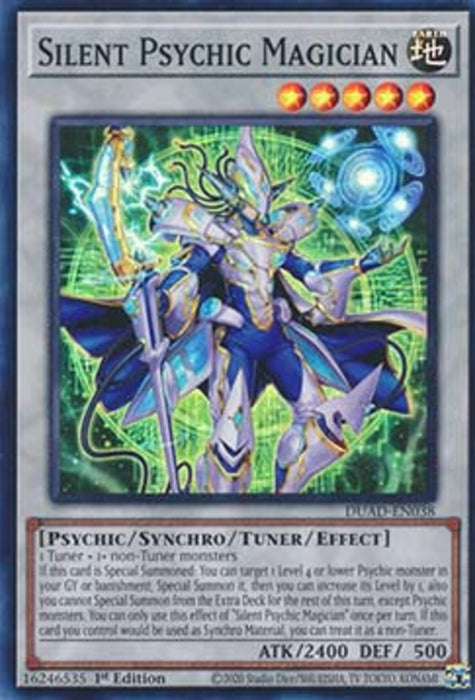 Silent Psychic Magician DUAD-EN038 Super Rare Englisch