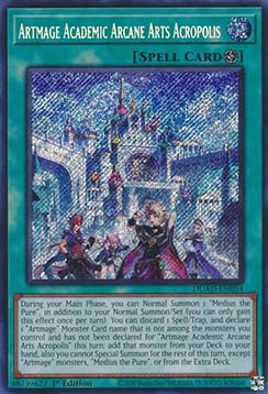 Artmage Academic Arcane Arts Acropolis (V.1) DUAD-EN054 Secret Rare Englisch