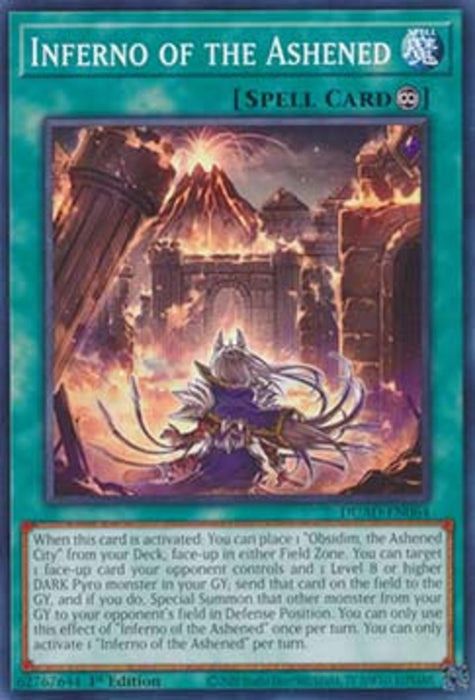 Inferno of the Ashened DUAD-EN064 Common Englisch