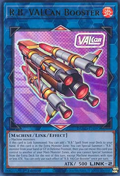 R.B. VALCan Booster (V.1) DUAD-EN093 Ultra Rare Englisch