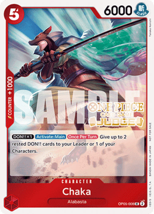 Chaka (OP05-008) JDG Uncommon Englisch