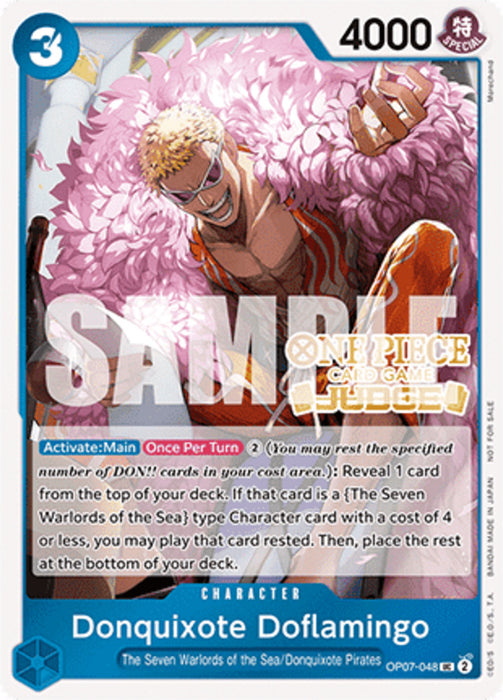 Donquixote Doflamingo (OP07-048) JDG Uncommon Englisch