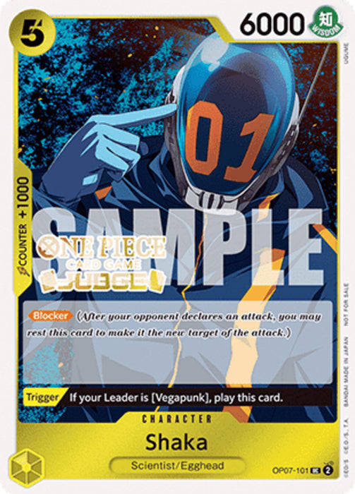 Shaka (OP07-101) JDG Uncommon Englisch