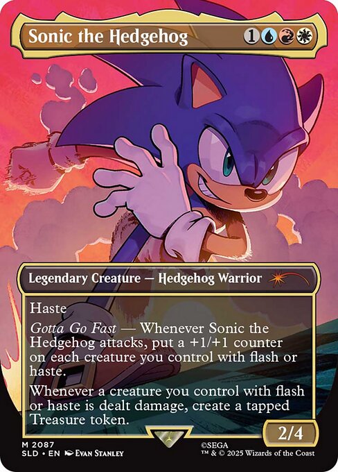 Sonic the Hedgehog SLDTS-2087 Mythic Englisch