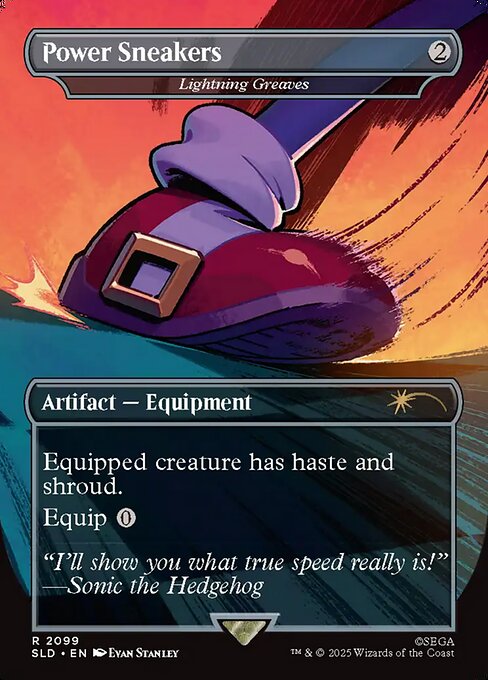 Lightning Greaves (V.1) SLDTS-2099 Rare Englisch