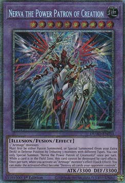 Nerva the Power Patron of Creation (V.2) DUAD-EN033 Starlight Rare Englisch