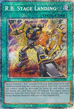 R.B. Stage Landing (V.2) DUAD-EN096 Starlight Rare Englisch