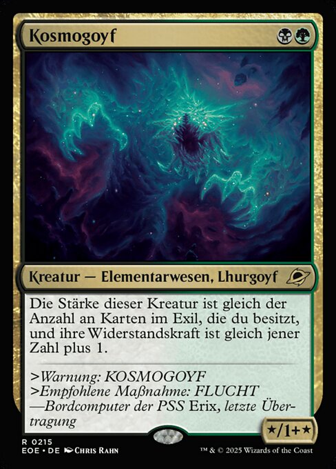 Magic: Cosmogoyf