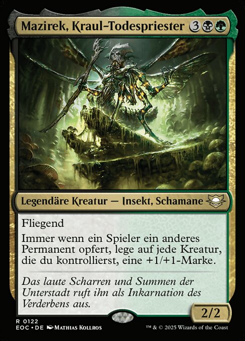 Mazirek, Kraul-Todespriester EOC-122 Rare Deutsch