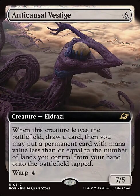 Magic: Anticausal Vestige