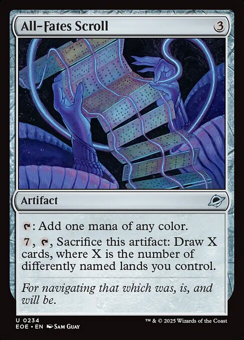 Magic: All-Fates Scroll