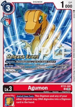 Agumon (BT22-008) BT-22P Alternative Art Englisch
